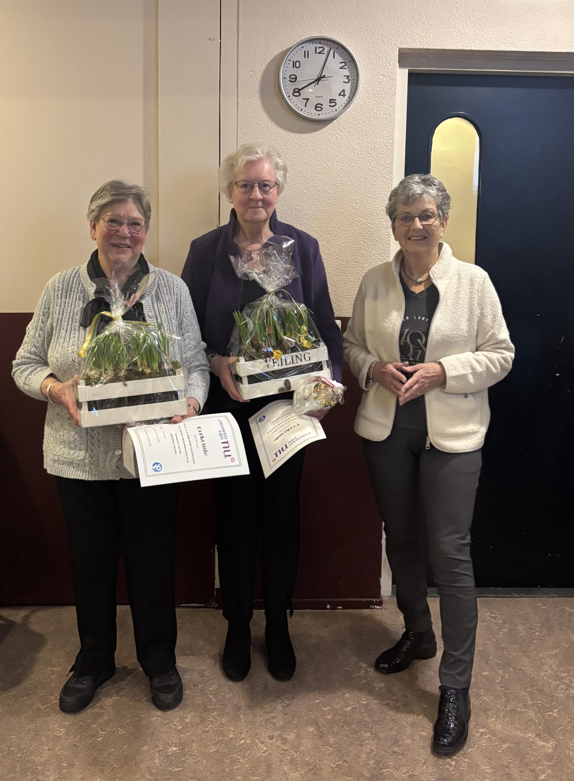 25, 50 en 60 jarig lidmaatschap van Vrouwen van Nu Gasselte