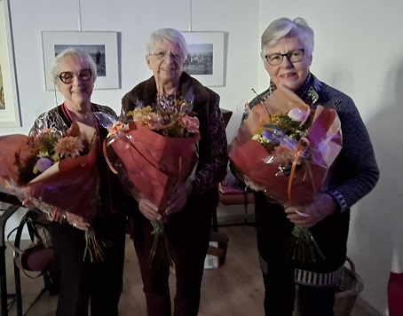 Huldiging tijdens Jaarvergadering