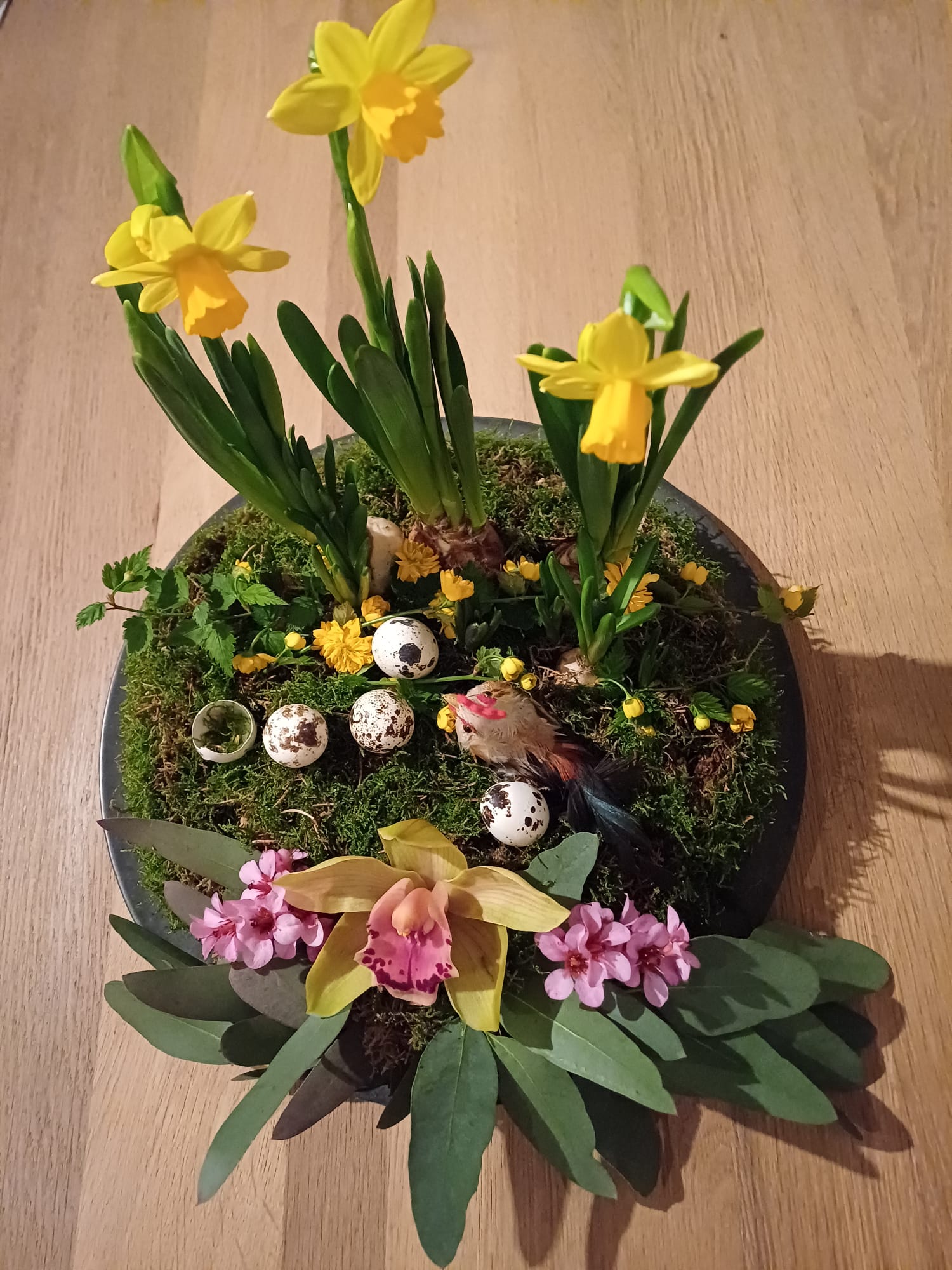 Tuinclub de Groene Vingers paasstuk
