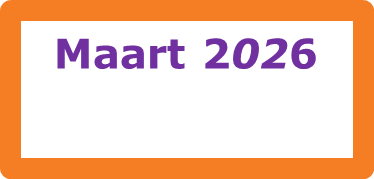 Nieuwsbrief maart 2026
