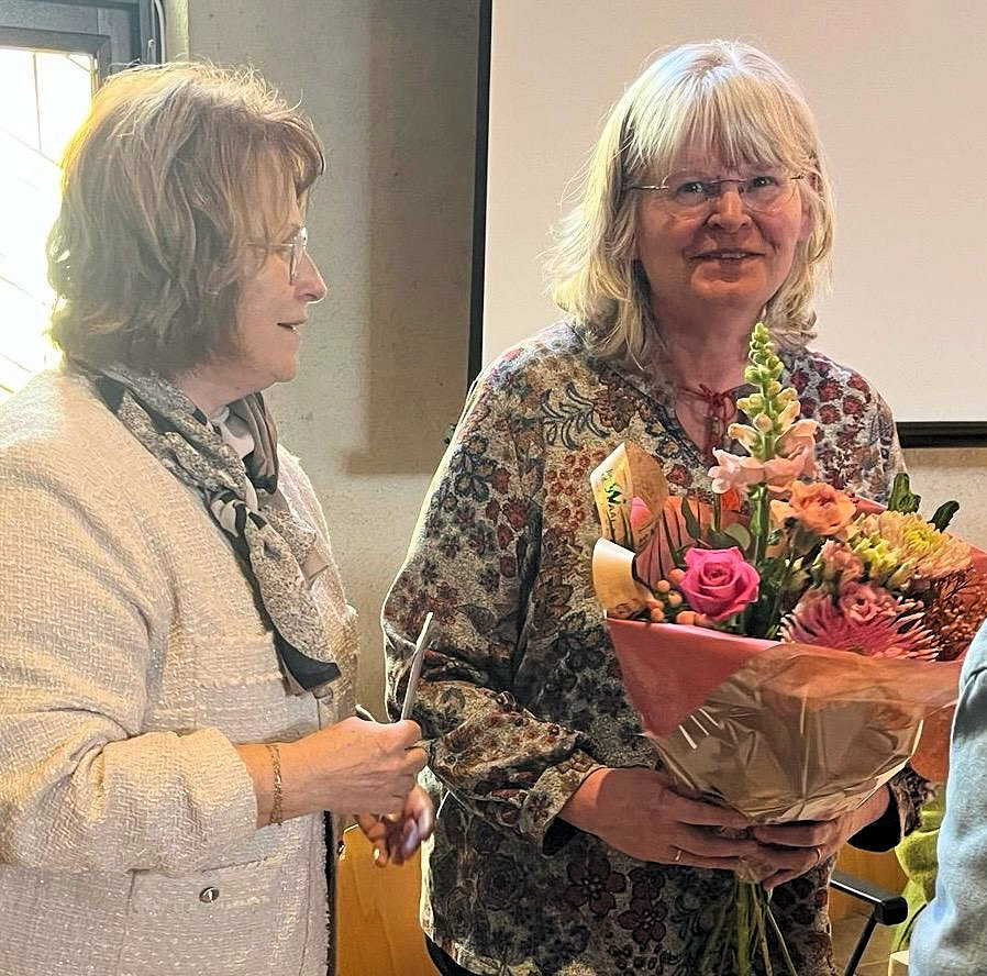 Afscheid van Estella Spruit als bestuurslid