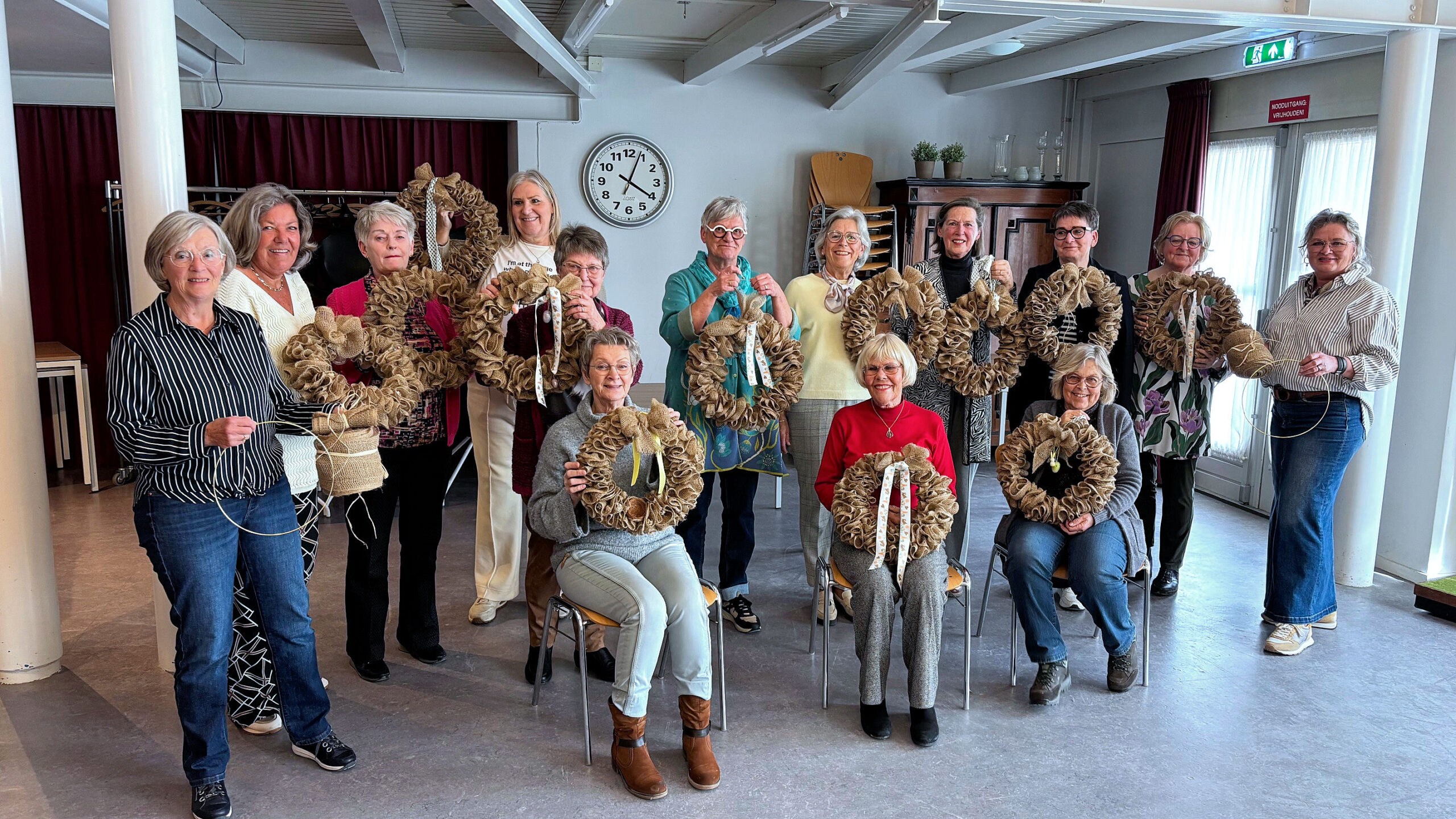 Creatief Café, Paaskrans van jute