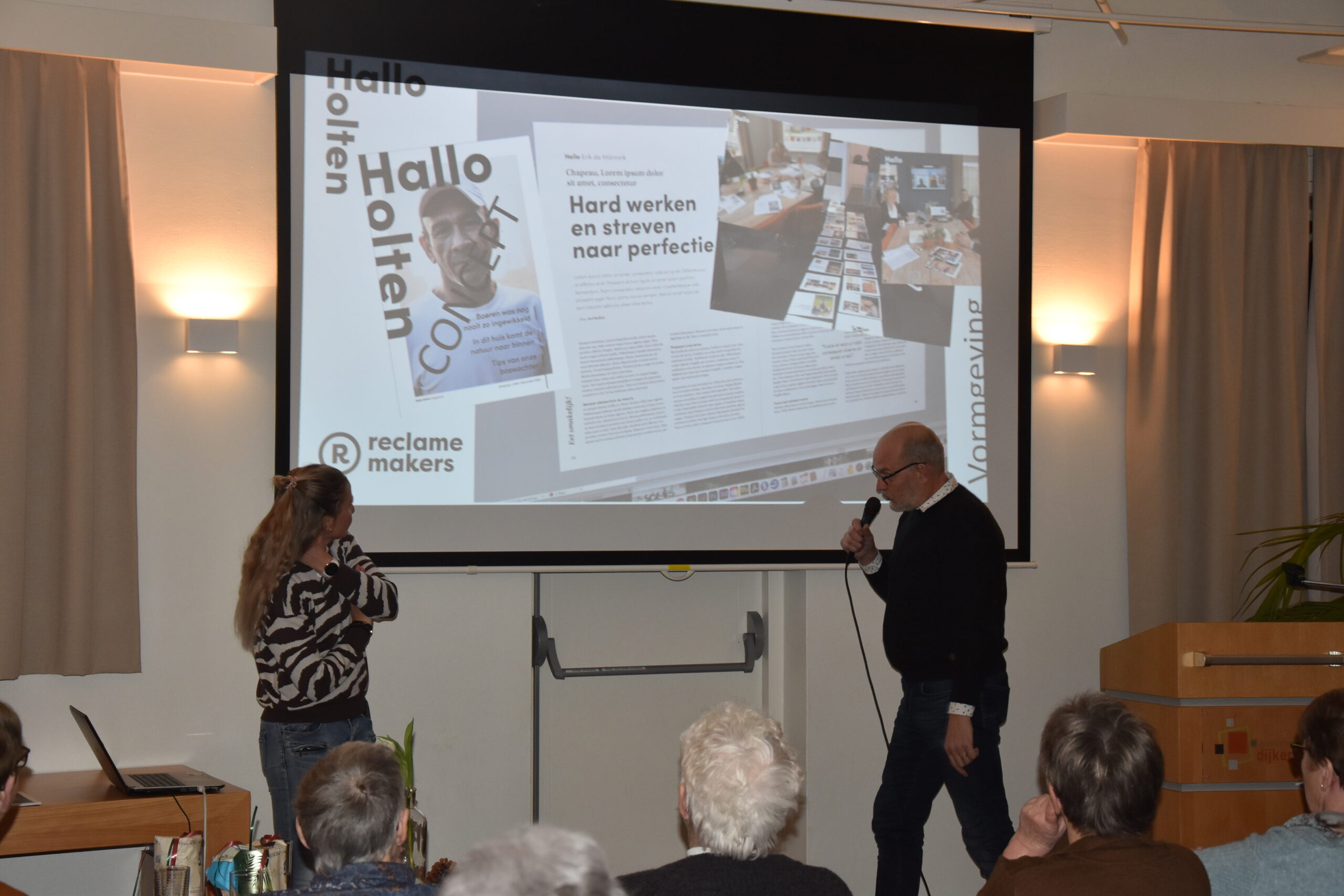 2023-01-24  Jaarvergadering en avond over het magazine “Hallo Holten”