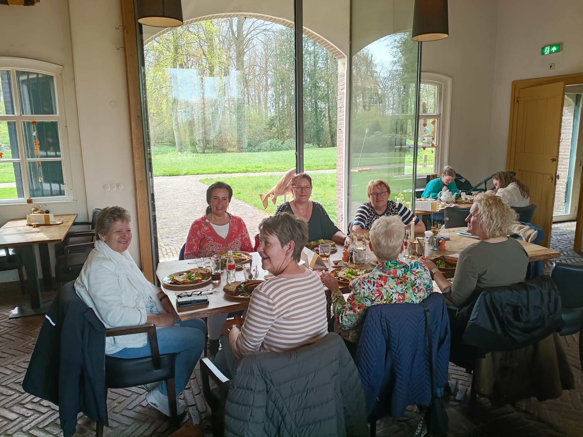 tuinclub 4 wandeling bij Hackfort