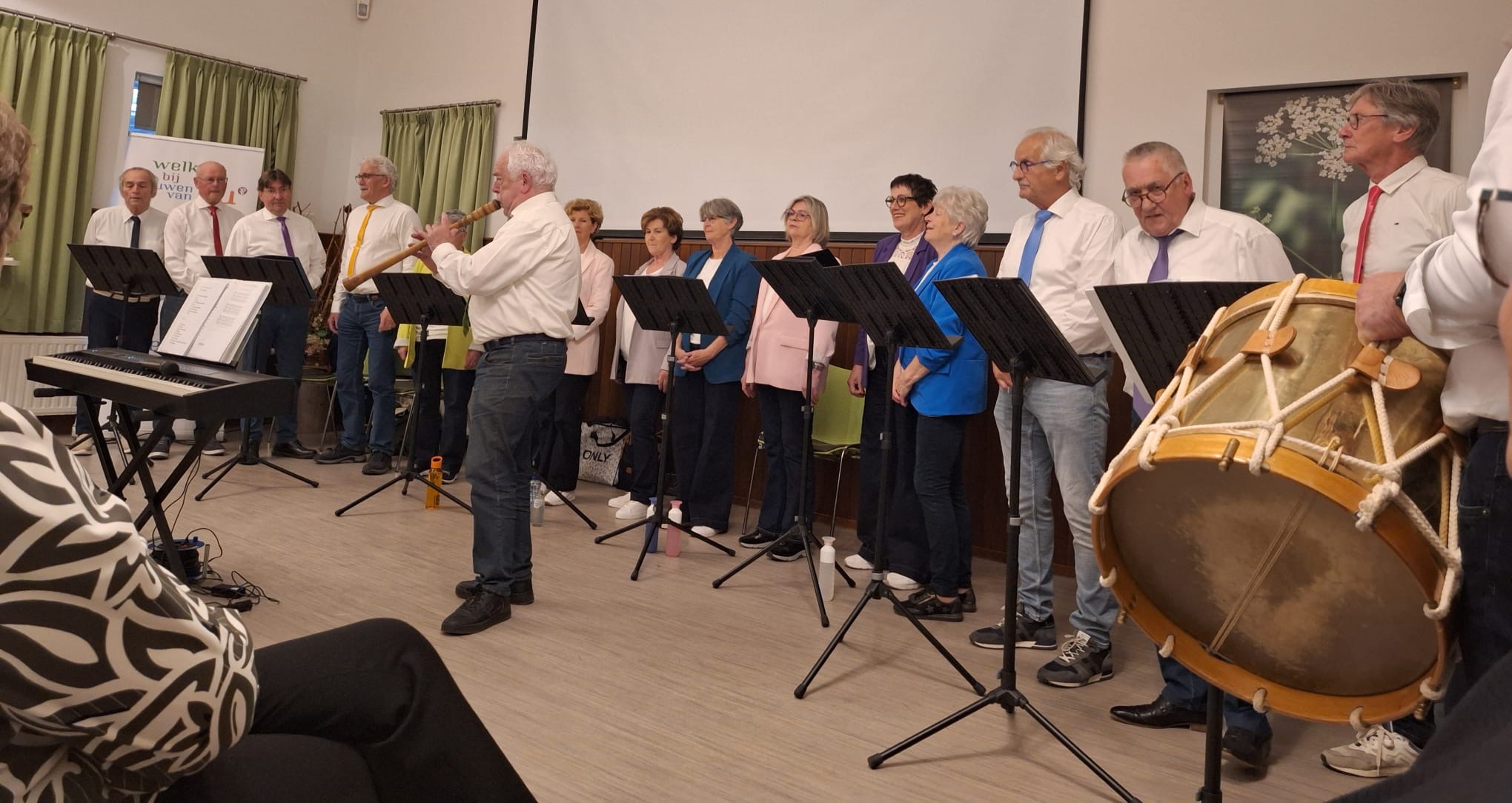 Ledenavond 15-4-2026 opgeluisterd door ODI koor uit Etten-Leur