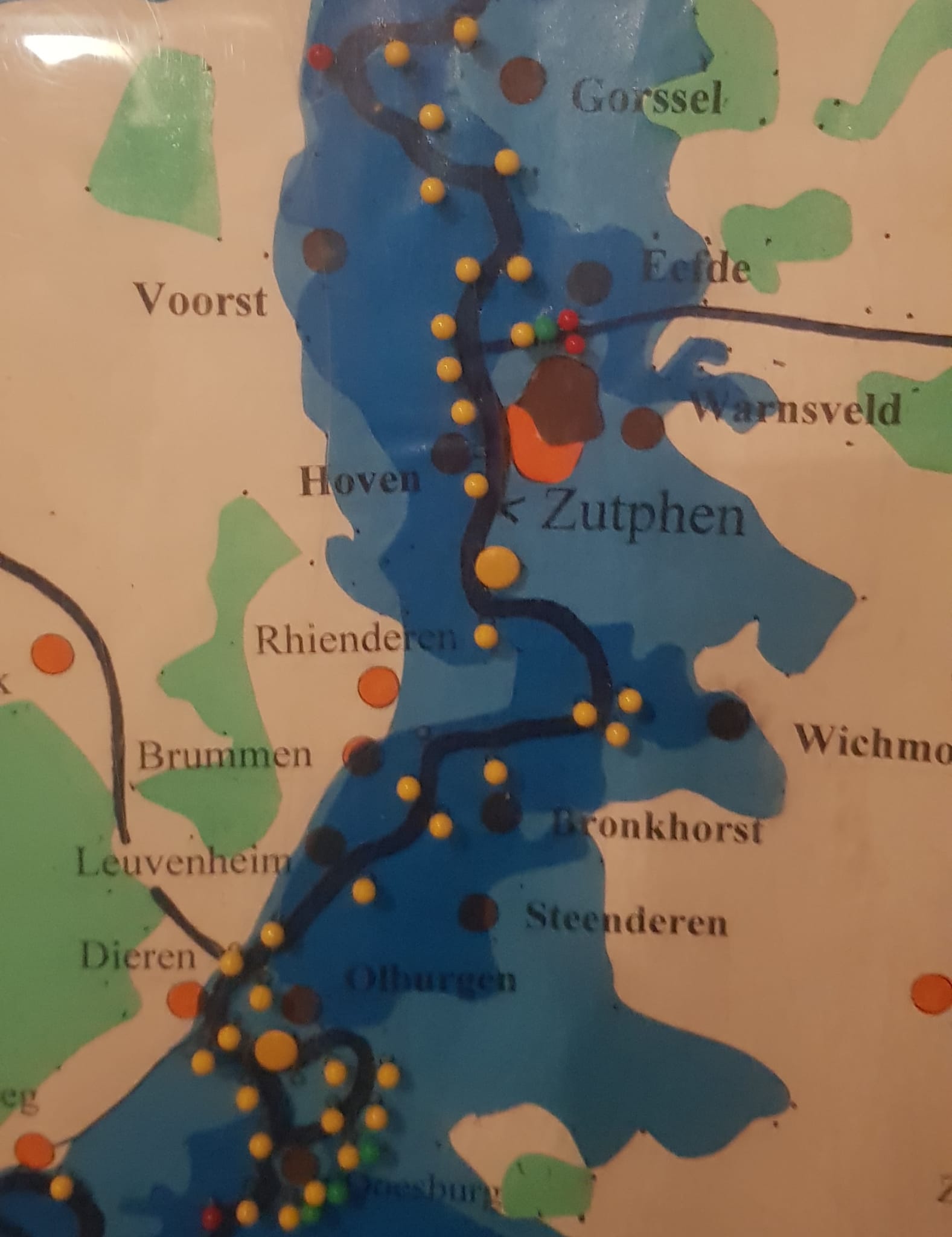 Bezoek IJssellinie te Olst