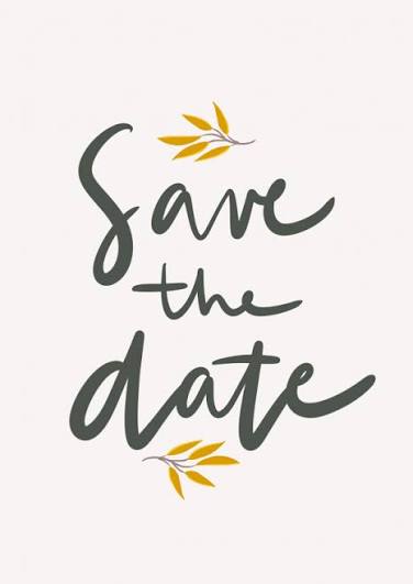 Save the date