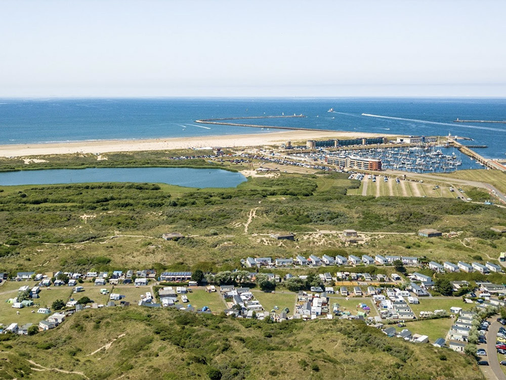 Wandelen in de duinen bij IJmuiden