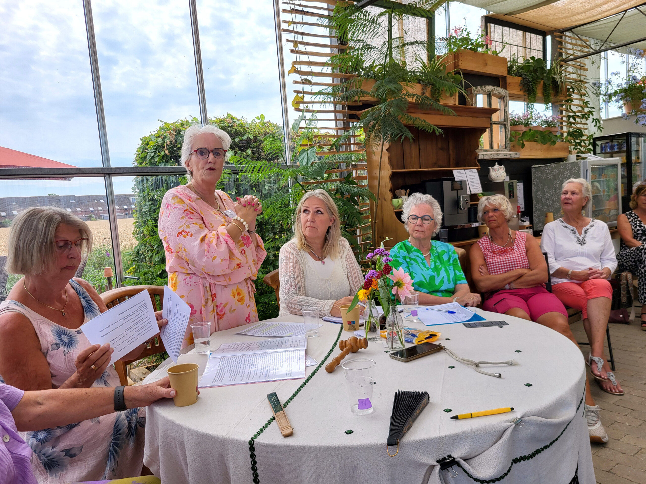 2e Algemene Ledenvergadering in de Pompoentuin