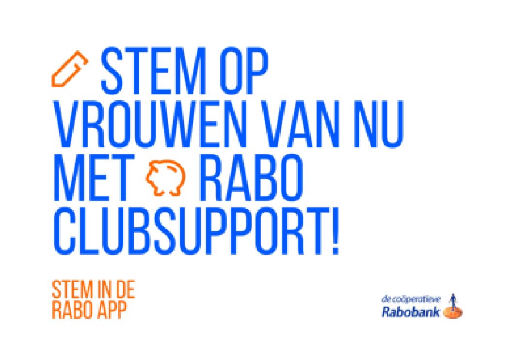 De Rabo clubsupport actie van 7 t/m 29 september