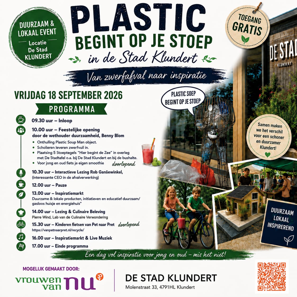 Plastic event in Klundert