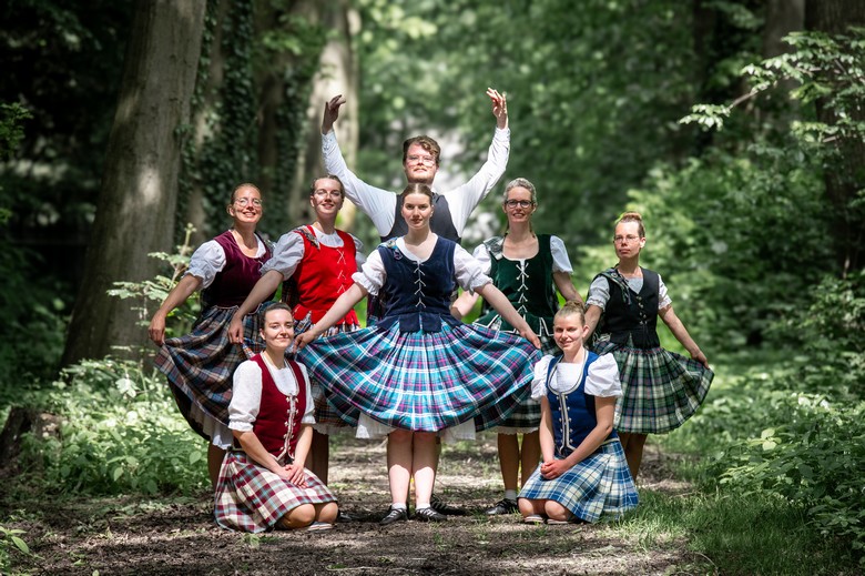 Highland dancing