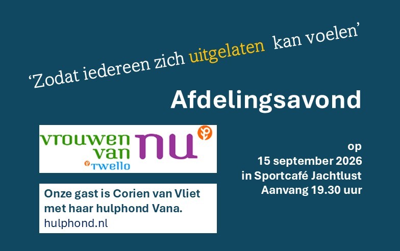 Afdelingsbijeenkomst