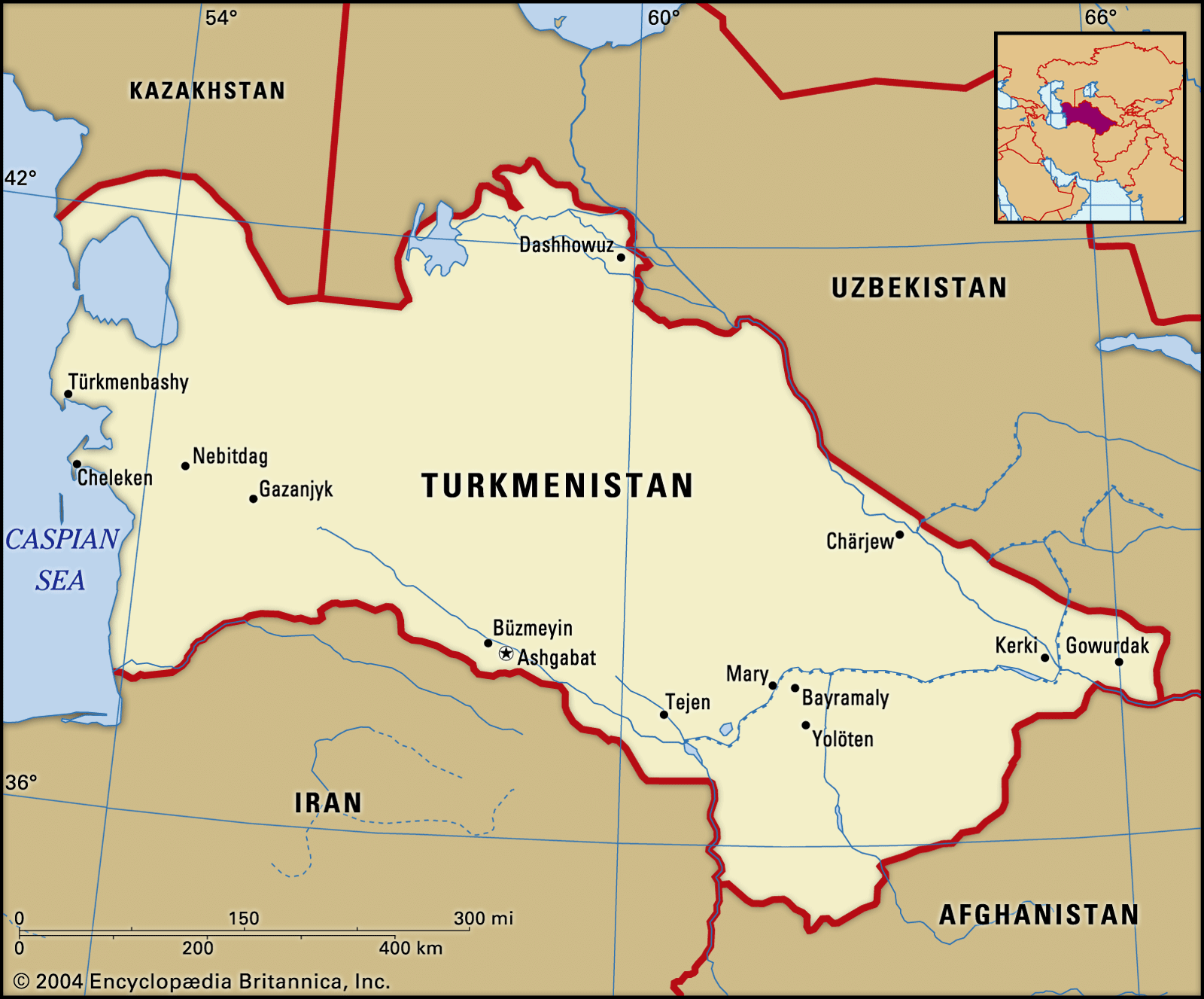 Afdelingsavond september “Turkmenistan”