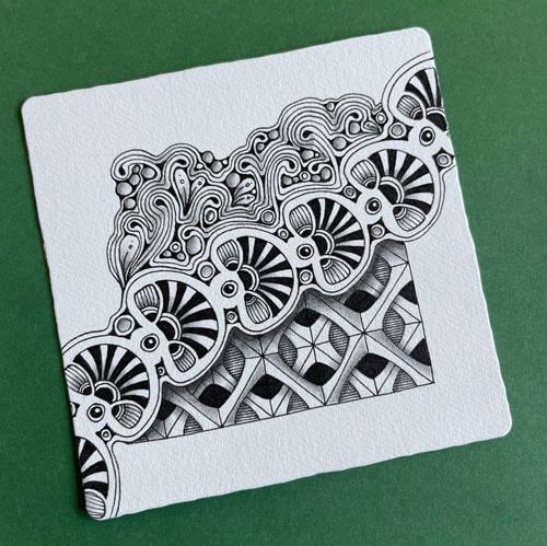 Workshop “Zentangle” o.l.v. Felicitas Weber