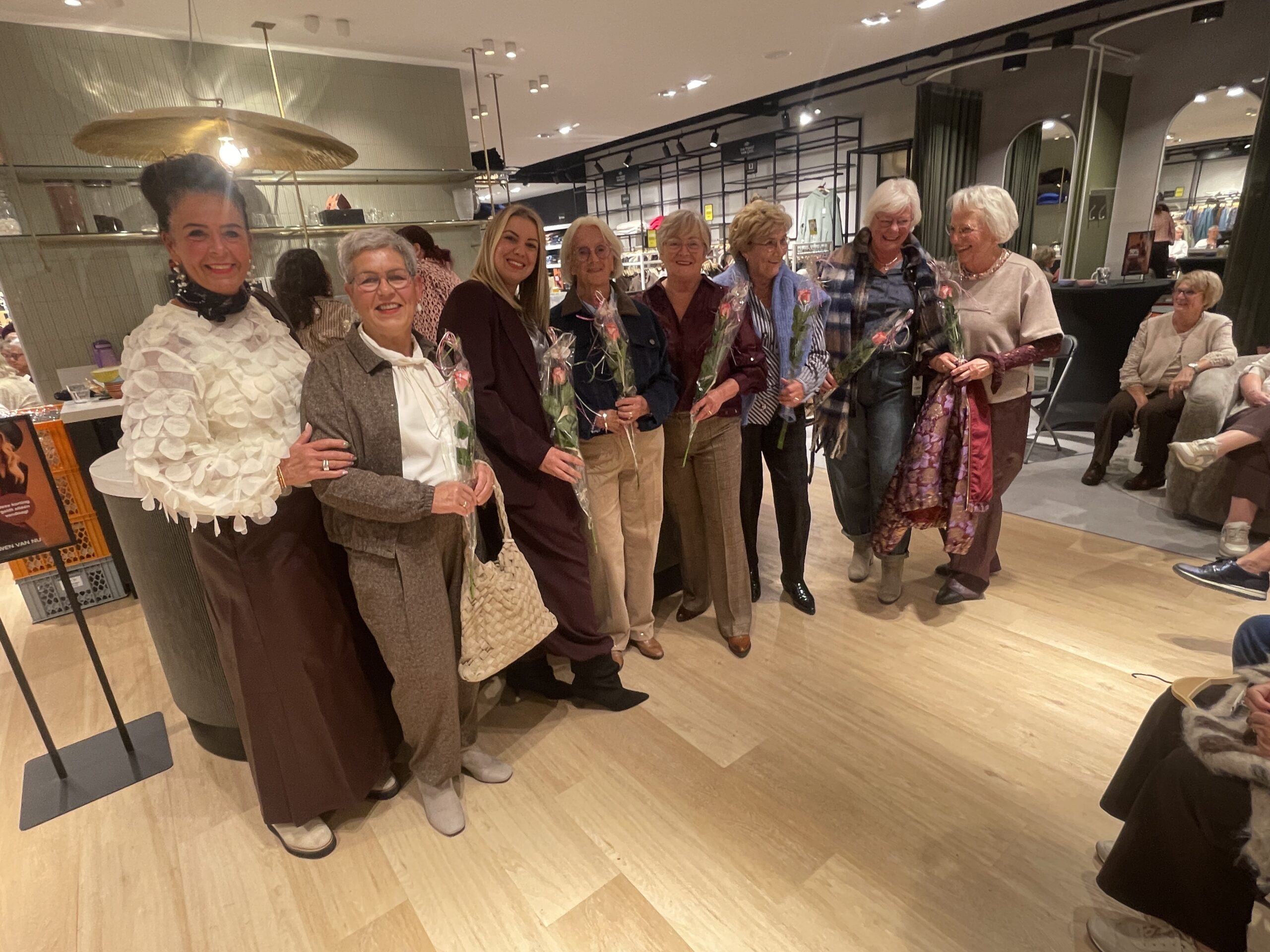 Modeshow bij ter Horst van Geel in Zutphen