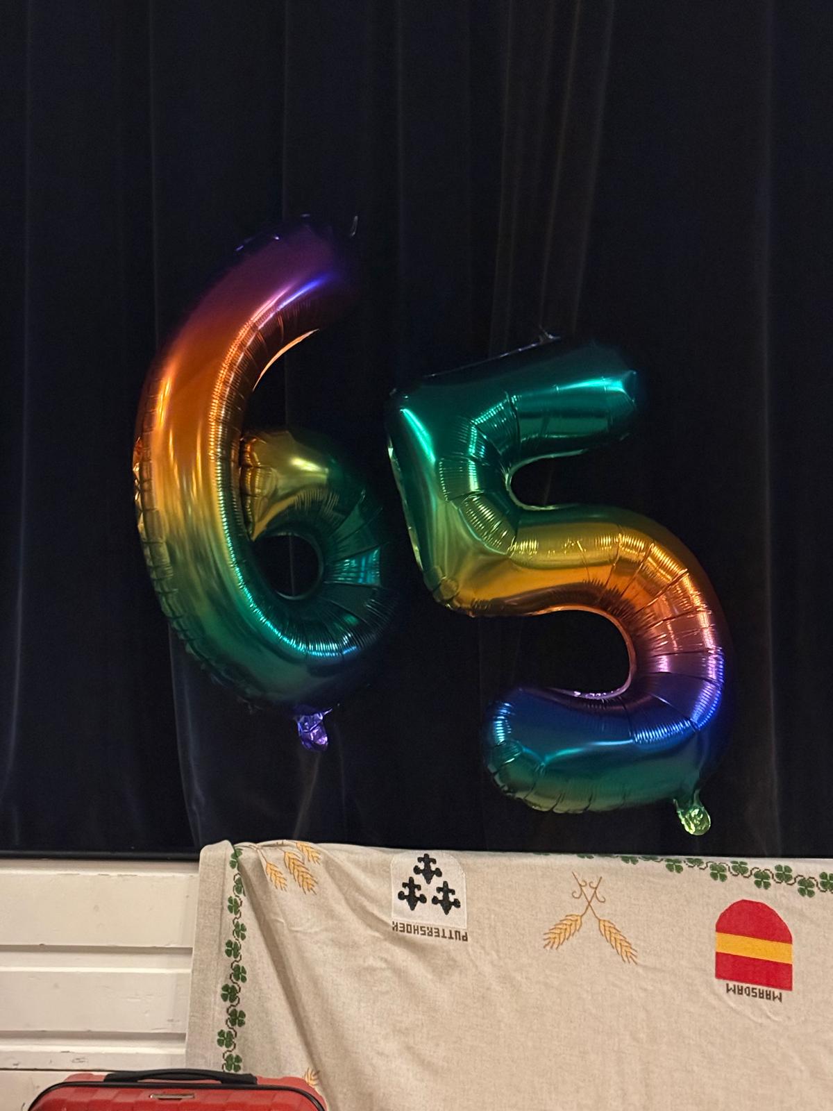 Jubileum 65 jaar!!