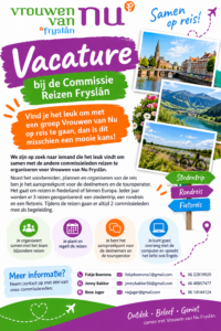 Vacature commissie reizen 2026